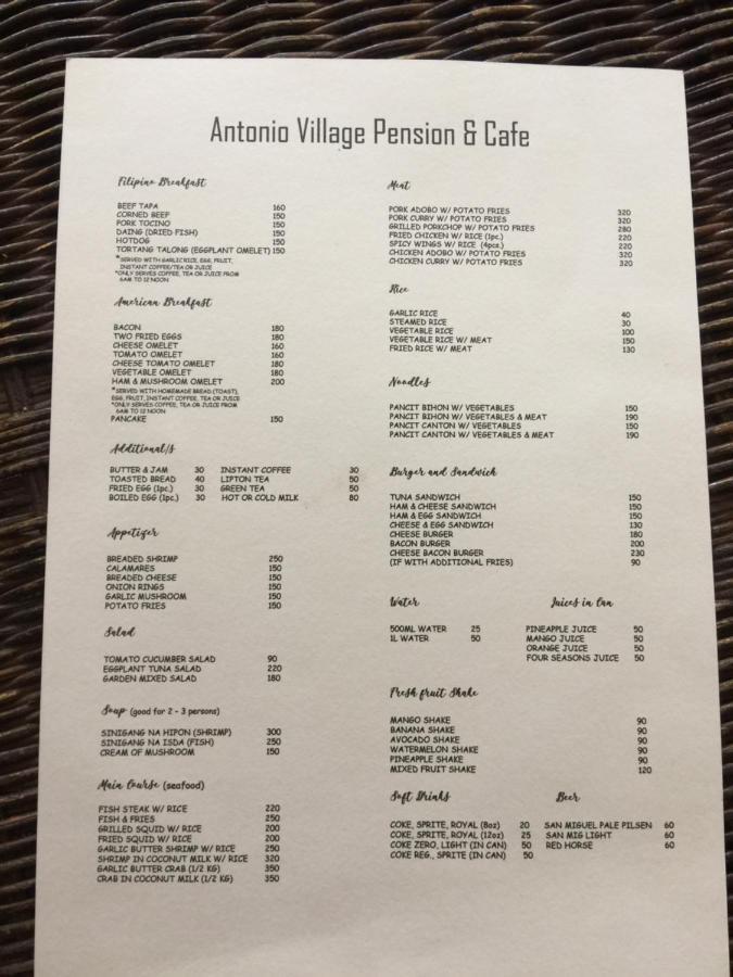 Antonio Village Pension And Cafe El Nido Kültér fotó